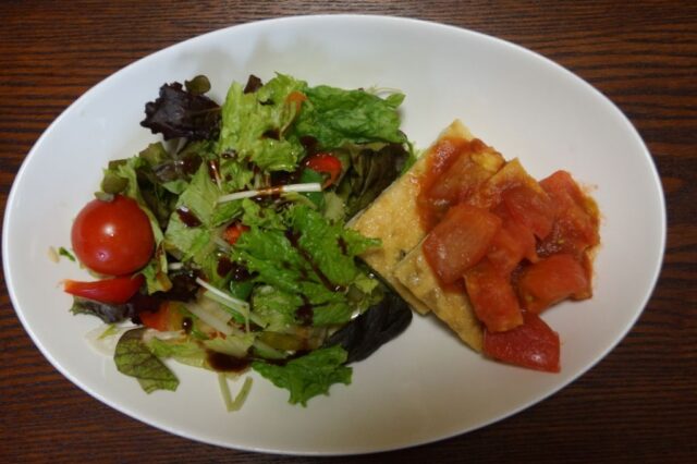 高野豆腐の卵とじ