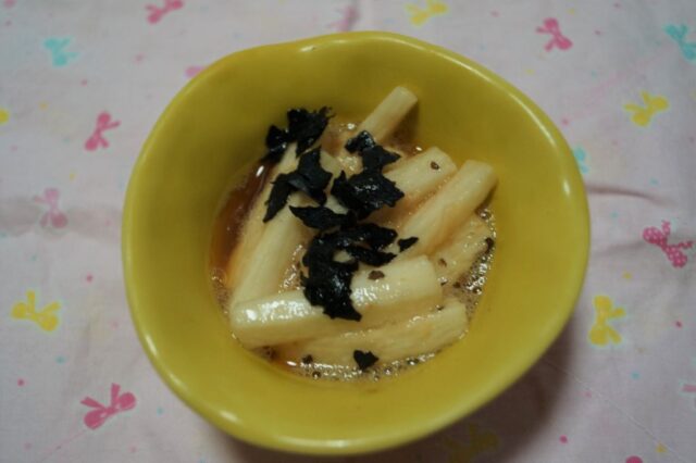 長芋の梅肉和え