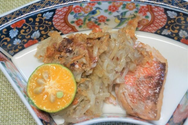 白身魚のガレット