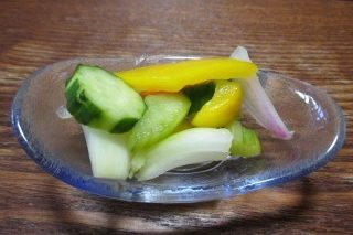 ミックス野菜の甘酢