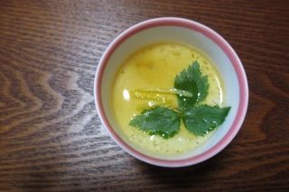 ゆりねの茶碗蒸し