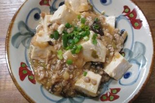 醤油マーボ豆腐