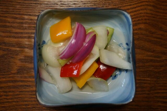 野菜の甘酢漬け