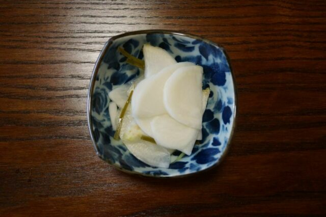 かぶとゆずの漬物