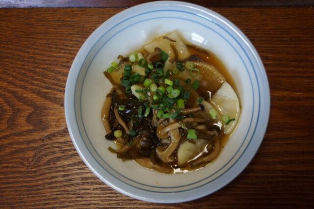 大根しめじのとろとろ煮