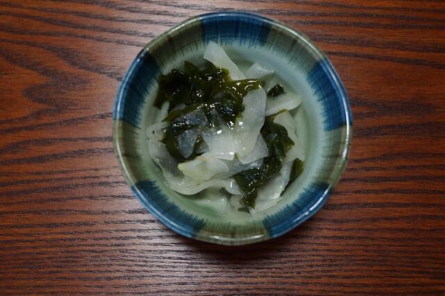 わかめと胡瓜の酢の物