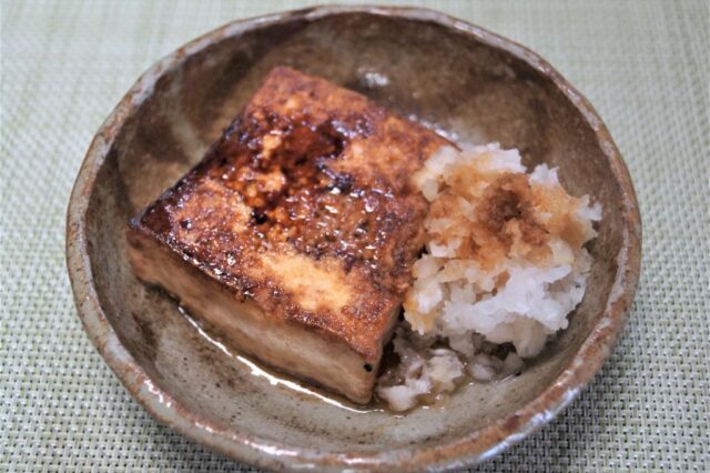 豆腐の照り焼き