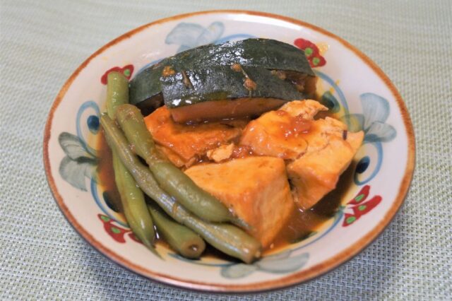 野菜と豆腐の炊き出し