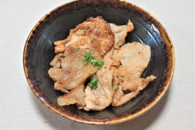 豚肉みそ焼き