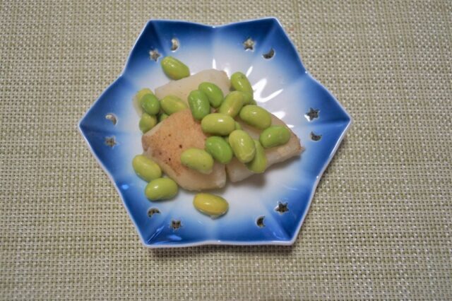 じゃがいもと枝豆のふかし