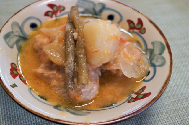 トマトチキンの蒸し煮