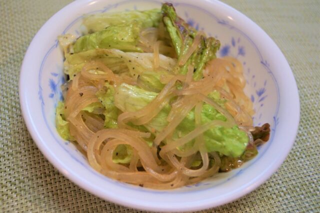 春雨野菜サラダ