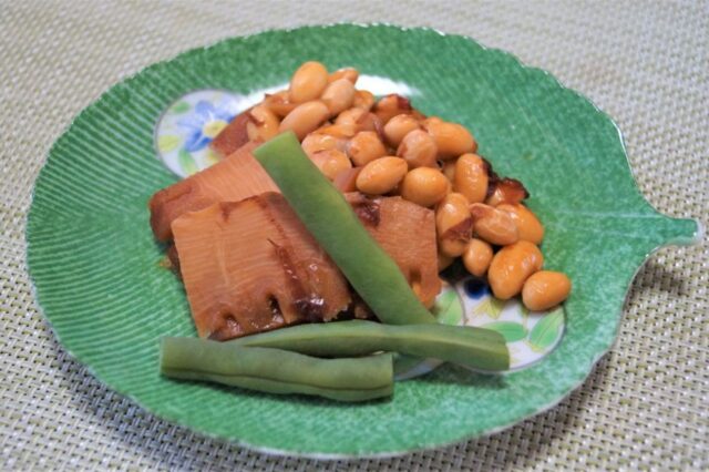 筍と大豆の土佐煮