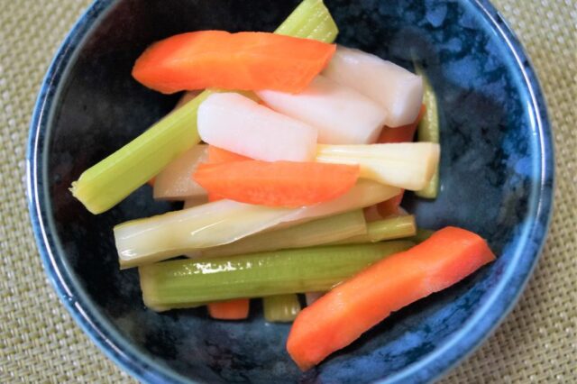 野菜の甘酢漬け