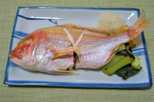 魚の姿焼き