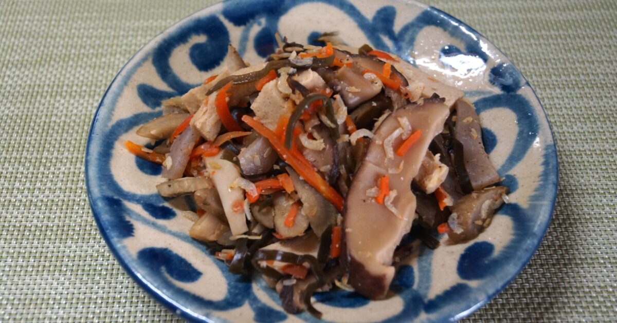 レシピ紹介] 高野豆腐と千切り野菜の重ね煮（桜エビ入り） | ゆい