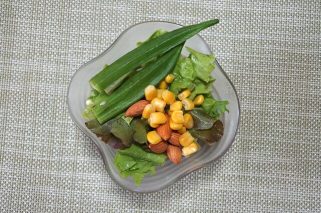 野菜サラダ(甘酒マスタードドレッシング)