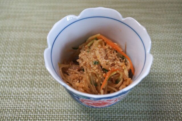 切干大根入り春雨の酢の物