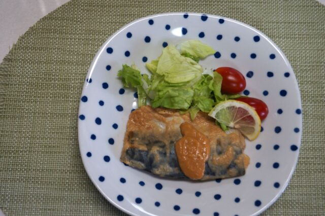 魚のヨーグルト味噌蒸し