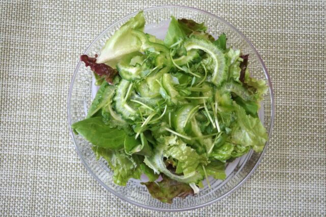 野菜サラダ(パセリドレッシング)