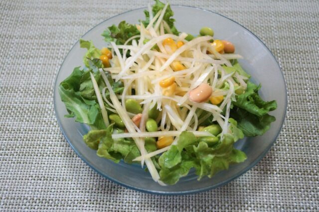 野菜サラダ(練りごま醤油ドレッシング)
