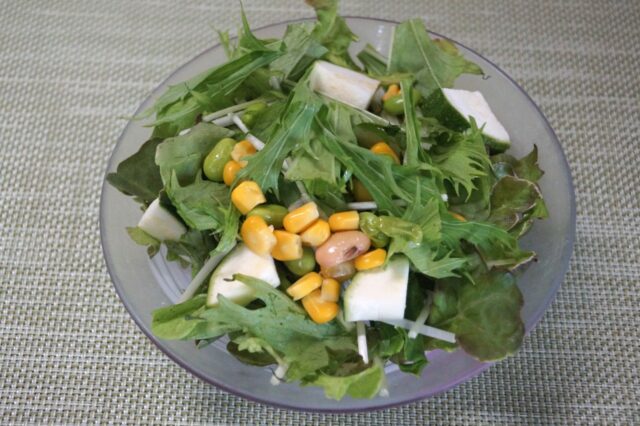 野菜サラダ(醤油レモンドレッシング)