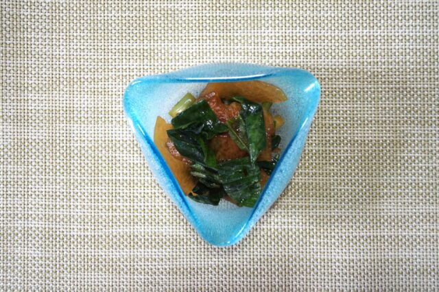 冬瓜のわさび醤油漬け