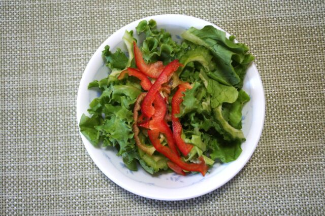 野菜サラダ(豆乳柚子胡椒ドレッシング)