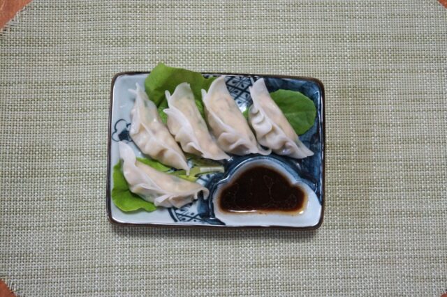 おから入り米粉の餃子