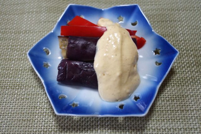 茄子のスパイシーソース