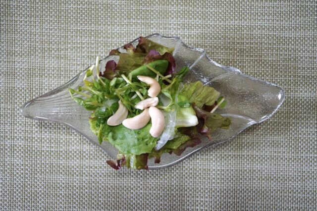野菜サラダ(豆乳マスタードドレッシング)