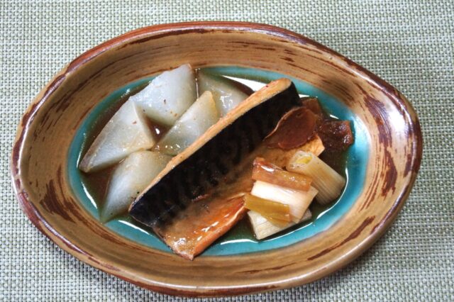 魚の梅煮..