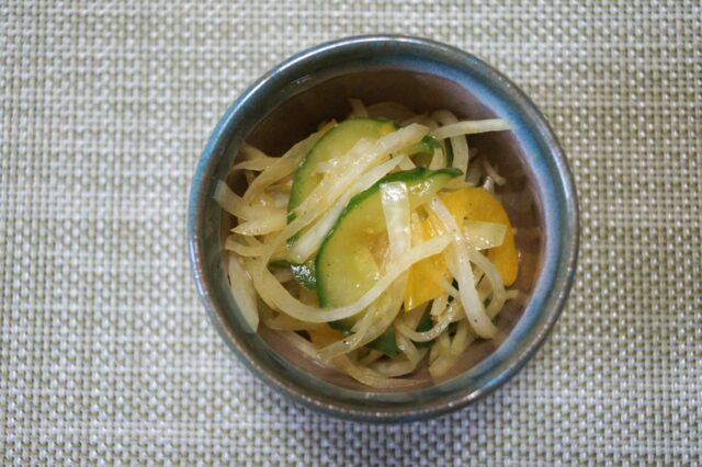 野菜のカレー風味マリネ