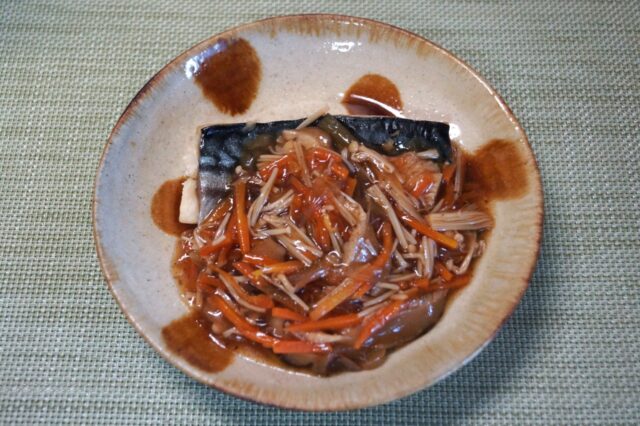 蒸し魚の五目あんかけ