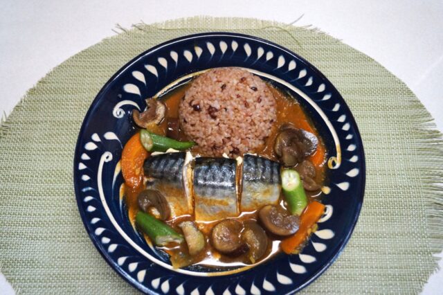 鯖カレー