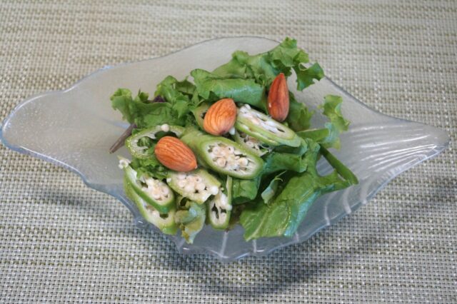 野菜サラダ(豆乳クルミドレッシング)
