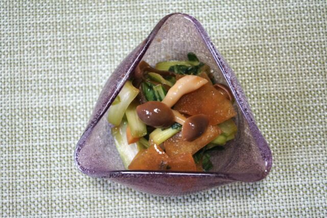 青菜と冬瓜の昆布和え