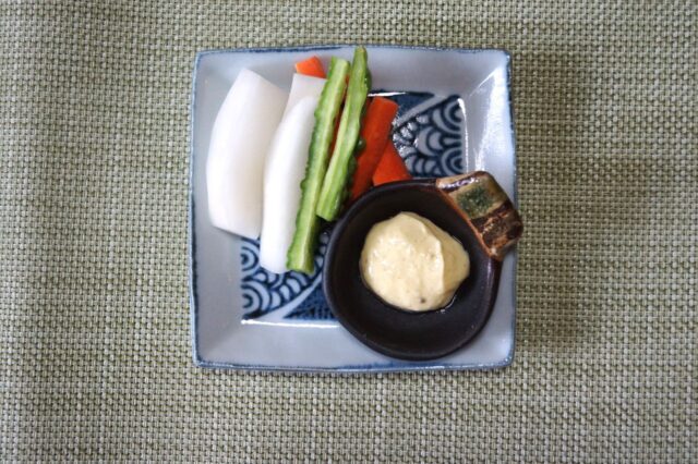スティック野菜 クミン風味ディップソース