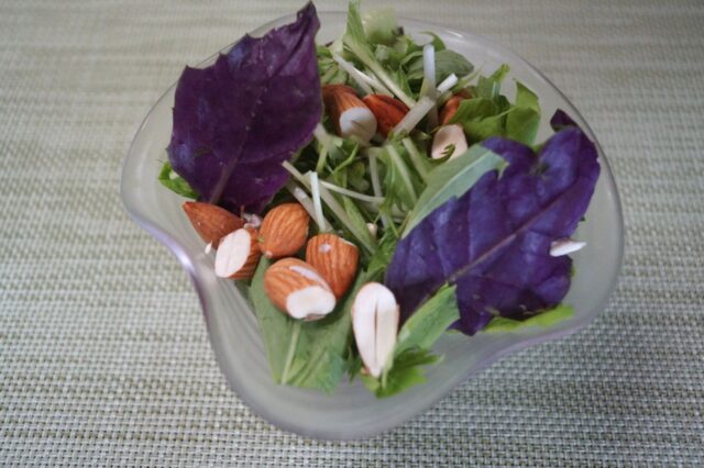 野菜サラダ(生姜醤油ドレッシング)