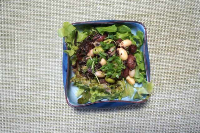 ひじきと豆のサラダ.
