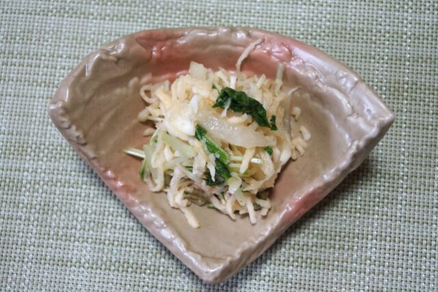 切干大根のレモン和え