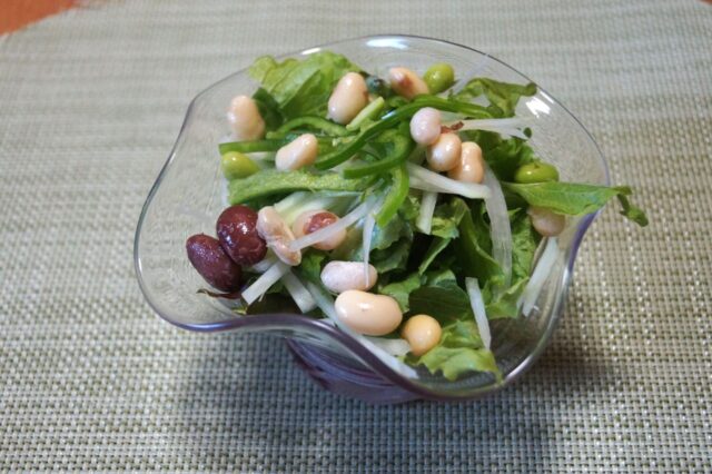 野菜サラダ 梨ドレッシング