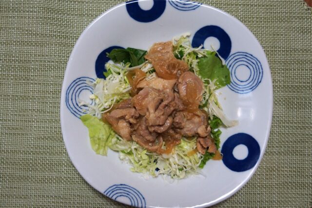 チキンの甘酒生姜焼き