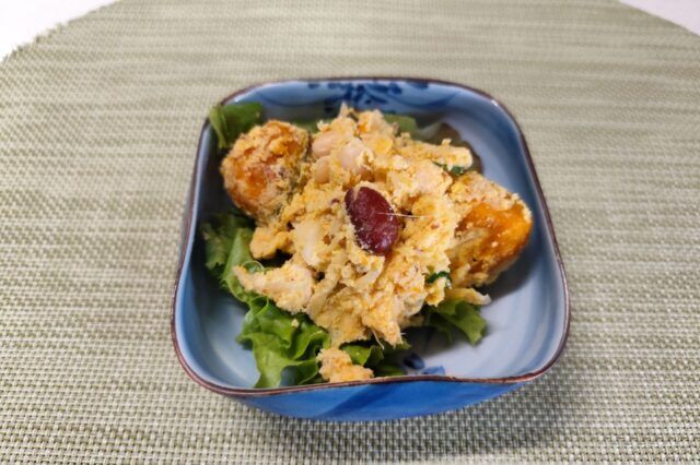 おから入りカボチャサラダ