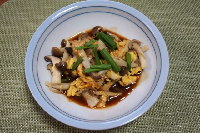 ニラ玉あんかけ