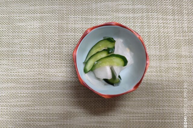 大根ときゅうりの塩麴和え