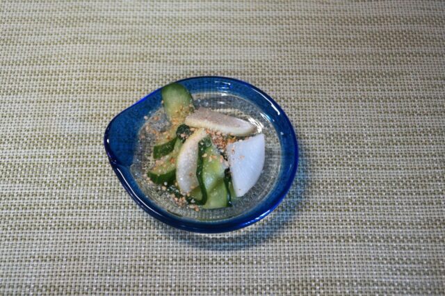 大根ときゅうりの塩麴漬け