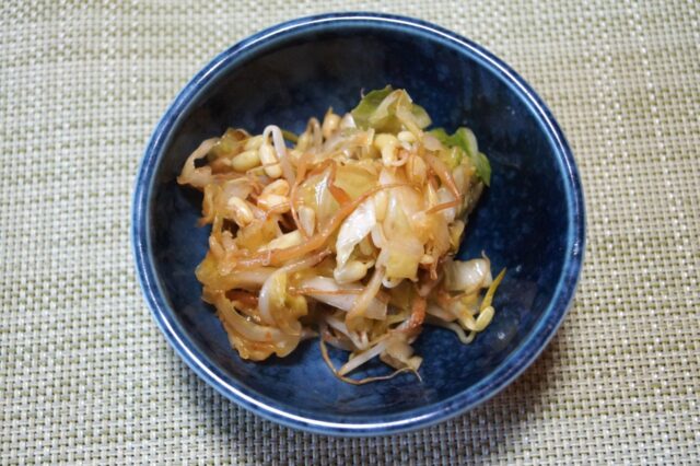 キャベツのさっぱりおかか和え