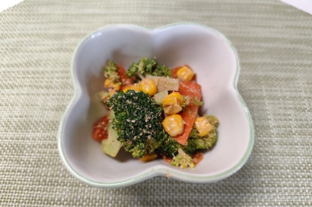 三色炒りぬか和え