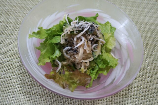 切干大根ときゅうりのナムル